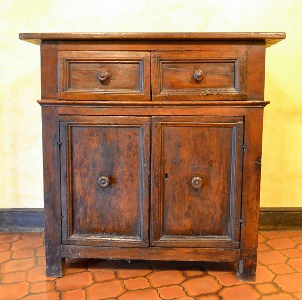 Credenzino, stile 600, in legno,