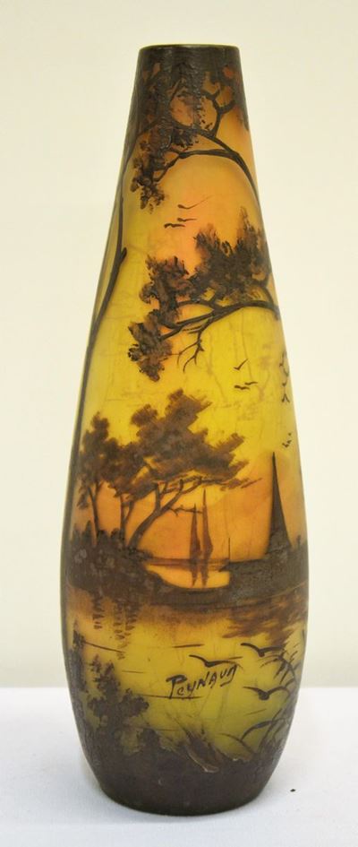 Vaso, Inizio Sec. XX, in Vetro,