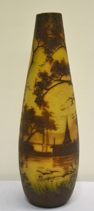 Vaso, Inizi Sec. XX, in Vetro