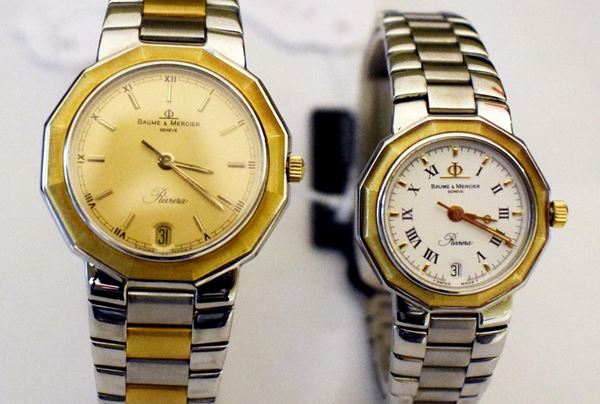 DUE OROLOGI DA POLSO BAUME &amp; MERCIER, RIVIERA&nbsp;&nbsp;&nbsp;&nbsp;&nbsp;&nbsp;&nbsp;&nbsp;&nbsp;&nbsp;&nbsp;&nbsp;&nbsp;&nbsp;&nbsp;&nbsp;&nbsp;&nbsp;&nbsp;&nbsp;&nbsp;&nbsp;&nbsp;&nbsp;&nbsp;&nbsp;&nbsp;&nbsp;&nbsp;