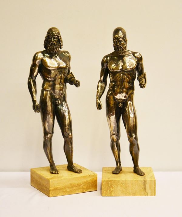 Bronzi di Riace, riproduzione artistica                                   