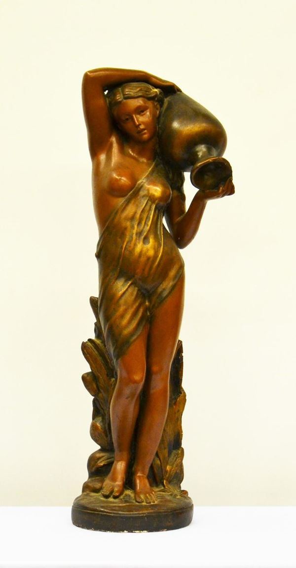 Scultura, sec. XX, in terracotta, raffigurante