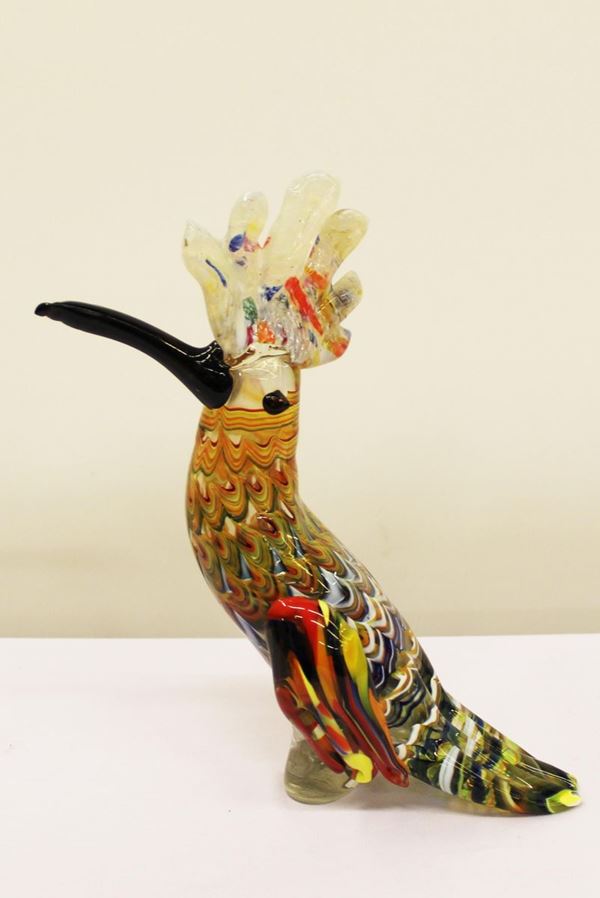Scultura, sec. XX, in vetro di Murano,                                    