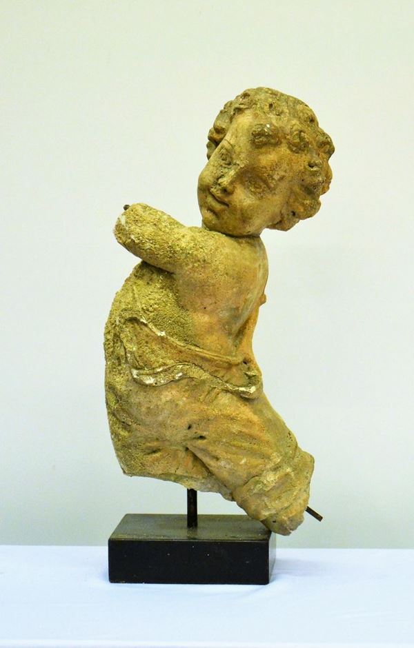 Scultura, sec. XVIII, in malta cementizia,