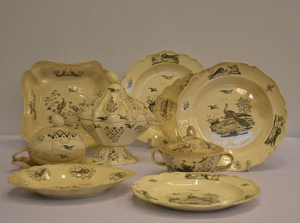 Due zuccheriere, centrotavola e 14  - Asta GIOIELLI, ARGENTI, DIPINTI E ARREDI D'ANTIQUARIATO - Poggio Bracciolini Casa d'Aste