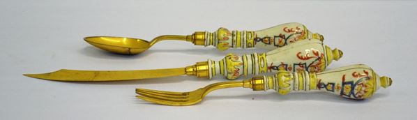 Forchetta cucchiaio e coltello da