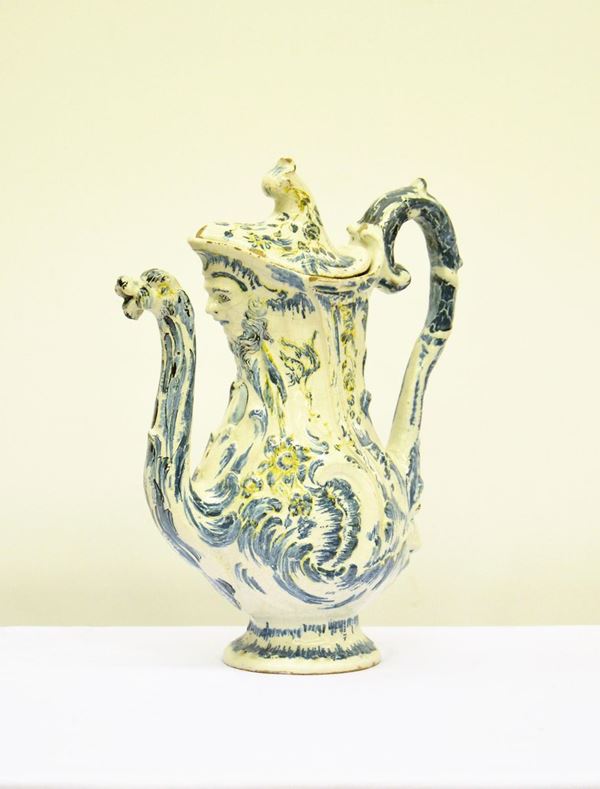Grande  caffettiera o teiera, Niderviller,  - Asta GIOIELLI, ARGENTI, DIPINTI E ARREDI D'ANTIQUARIATO - Poggio Bracciolini Casa d'Aste