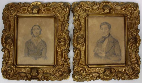 Scuola italiana, sec. XIX  - Asta GIOIELLI, ARGENTI, DIPINTI E ARREDI D'ANTIQUARIATO - Poggio Bracciolini Casa d'Aste