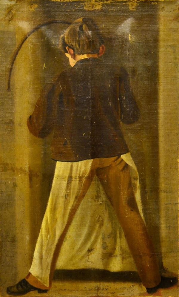 Scuola del sec. XIX  - Asta GIOIELLI, ARGENTI, DIPINTI E ARREDI D'ANTIQUARIATO - Poggio Bracciolini Casa d'Aste