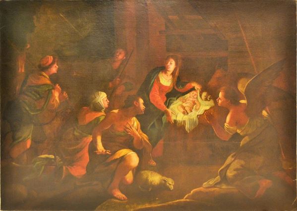 Scuola Italiana, sec. XVII  - Asta GIOIELLI, ARGENTI, DIPINTI E ARREDI D'ANTIQUARIATO - Poggio Bracciolini Casa d'Aste