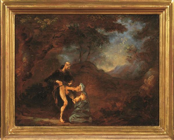 Attribuito ad Alessandro Magnasco  - Asta GIOIELLI, ARGENTI, DIPINTI E ARREDI D'ANTIQUARIATO - Poggio Bracciolini Casa d'Aste