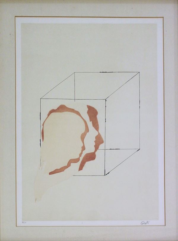 Mario Ceroli  - Asta GIOIELLI, ARGENTI, DIPINTI E ARREDI D'ANTIQUARIATO - Poggio Bracciolini Casa d'Aste