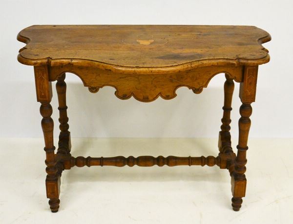 Consolle, in stile 600, in noce,