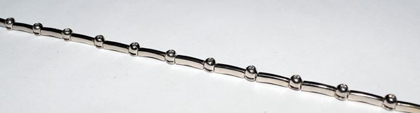 BRACCIALE IN ORO BIANCO E BRILLANTI                                       