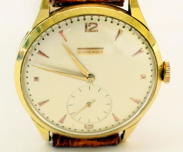 OROLOGIO DA POLSO ULYSSE NARDIN IN ORO GIALLO