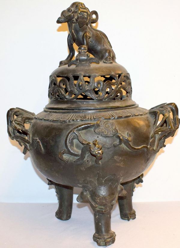 Braciere , Cina, sec. XIX                                                 