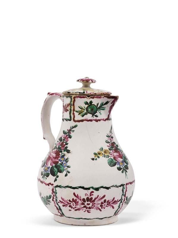 Caffettiera, Faenza, manifattura dei  - Asta GIOIELLI, ARGENTI, DIPINTI, ARREDI E OGGETTI D'ARTE - Poggio Bracciolini Casa d'Aste