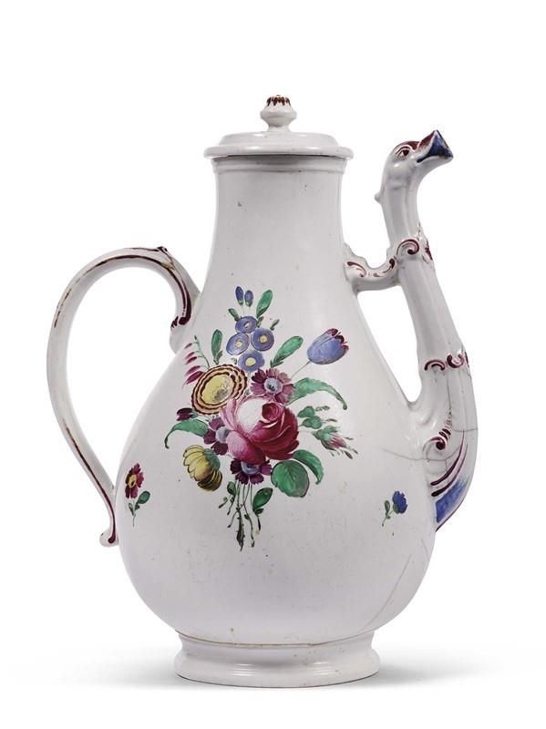 Caffettiera, Doccia, manifattura  - Asta GIOIELLI, ARGENTI, DIPINTI, ARREDI E OGGETTI D'ARTE - Poggio Bracciolini Casa d'Aste