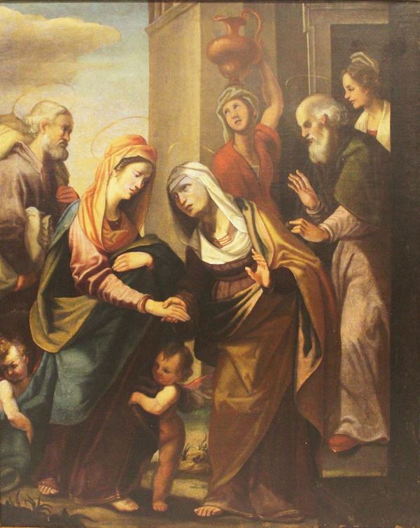 Scuola Italiana, sec. XVII  - Asta GIOIELLI, ARGENTI, DIPINTI, ARREDI E OGGETTI D'ARTE - Poggio Bracciolini Casa d'Aste