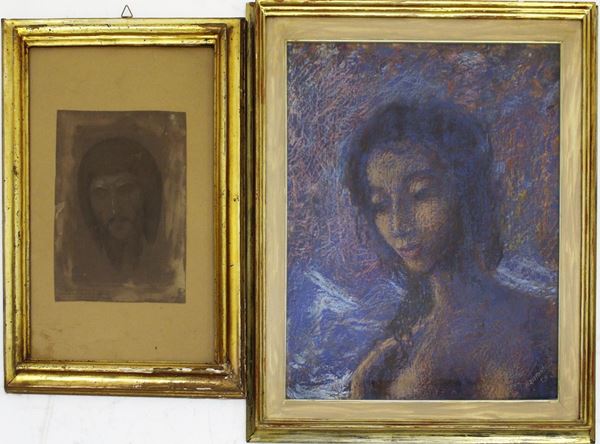 Scuola Italiana, sec. XX  - Asta GIOIELLI, ARGENTI, DIPINTI, ARREDI E OGGETTI D'ARTE - Poggio Bracciolini Casa d'Aste
