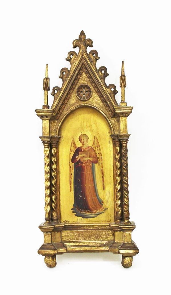 Scuola italiana sec. XIX  - Asta GIOIELLI, ARGENTI, DIPINTI, ARREDI E OGGETTI D'ARTE - Poggio Bracciolini Casa d'Aste