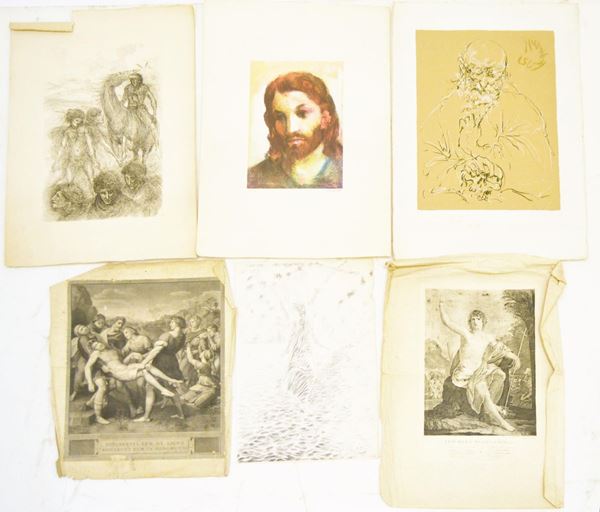Scuola italiana, secc. XIX-XX  - Asta GIOIELLI, ARGENTI, DIPINTI, ARREDI E OGGETTI D'ARTE - Poggio Bracciolini Casa d'Aste