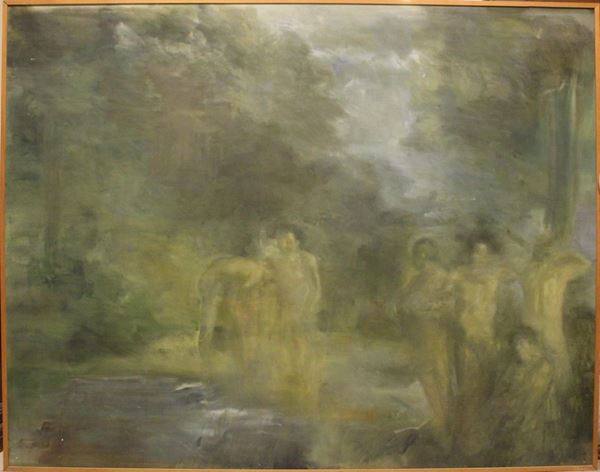 Mario Fallani  - Asta GIOIELLI, ARGENTI, DIPINTI, ARREDI E OGGETTI D'ARTE - Poggio Bracciolini Casa d'Aste