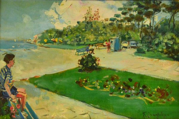 Francesco Cangiullo  - Asta GIOIELLI, ARGENTI, DIPINTI, ARREDI E OGGETTI D'ARTE - Poggio Bracciolini Casa d'Aste