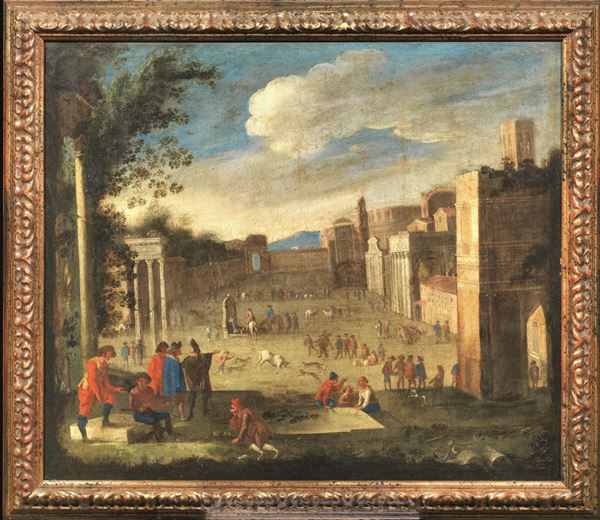 Anonimo bambocciante fiammingo, sec. XVII&nbsp;&nbsp;&nbsp;&nbsp;&nbsp;&nbsp;&nbsp;&nbsp;&nbsp;&nbsp;&nbsp;&nbsp;&nbsp;&nbsp;&nbsp;&nbsp;&nbsp;&nbsp;&nbsp;&nbsp;&nbsp;&nbsp;&nbsp;&nbsp;&nbsp;&nbsp;&nbsp;&nbsp;&nbsp;&nbsp;&nbsp;&nbsp;&nbsp;