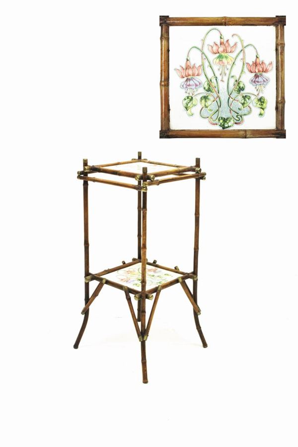 Piccolo tavolino, inizio secolo XX,  - Asta GIOIELLI, ARGENTI, DIPINTI, ARREDI E OGGETTI D'ARTE - Poggio Bracciolini Casa d'Aste