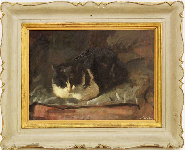 Giulio Salti  - Asta GIOIELLI, ARGENTI, DIPINTI, ARREDI E OGGETTI D'ARTE - Poggio Bracciolini Casa d'Aste