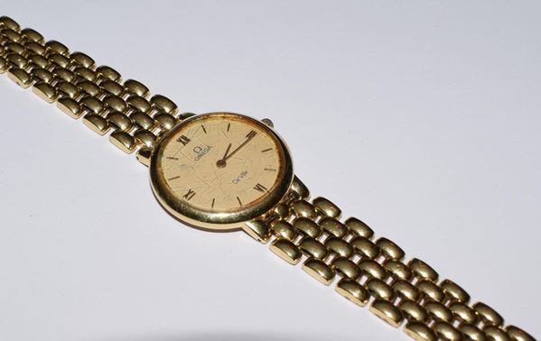 OROLOGIO DA POLSO OMEGA DE VILLE , IN ORO