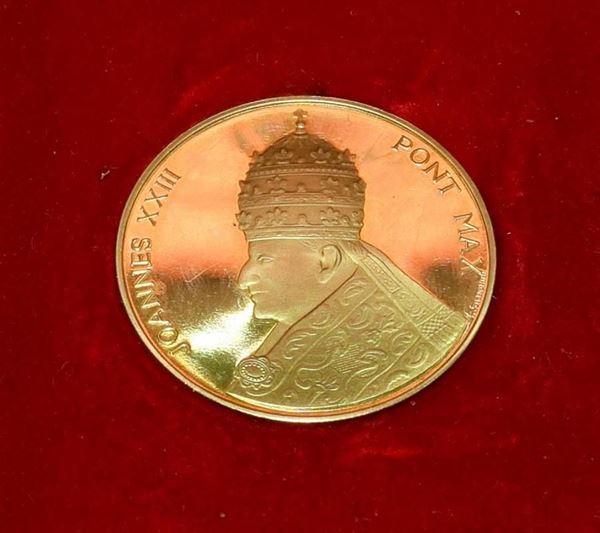 MEDAGLIA IN ORO 900/1000
