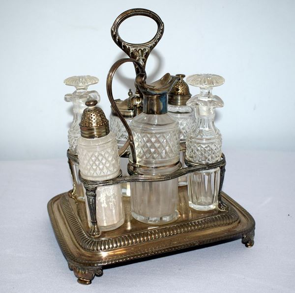 CRUET , LONDRA , SEC. XIX  - Asta GIOIELLI, ARREDI D'ANTIQUARIATO, E DIPINTI DAL XVI AL XX SECOLO - Poggio Bracciolini Casa d'Aste