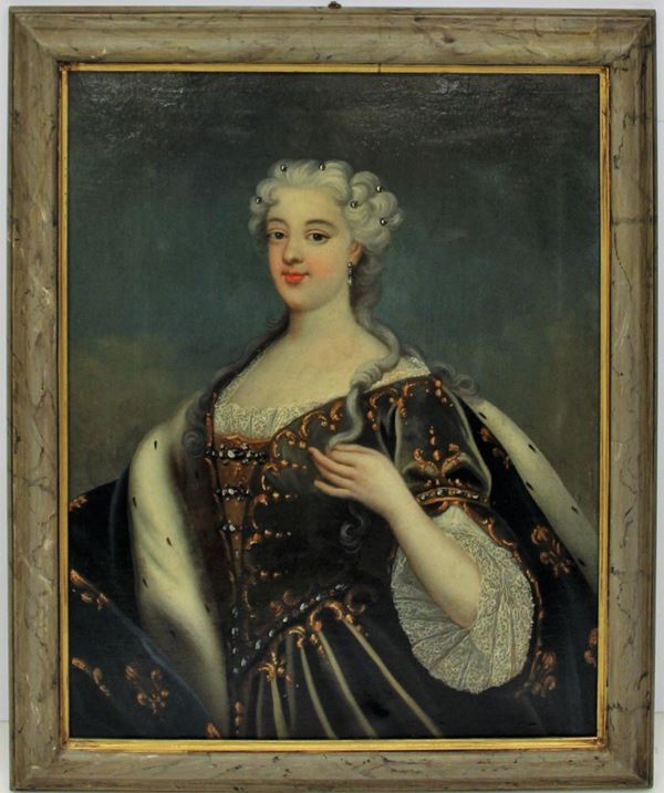 Scuola europea, sec. XVIII  - Asta GIOIELLI, ARREDI D'ANTIQUARIATO, E DIPINTI DAL XVI AL XX SECOLO - Poggio Bracciolini Casa d'Aste