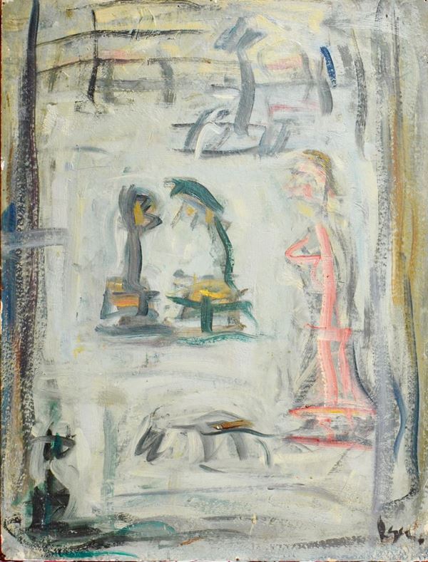 Enzo Pregno  - Asta GIOIELLI, ARREDI D'ANTIQUARIATO, E DIPINTI DAL XVI AL XX SECOLO - Poggio Bracciolini Casa d'Aste