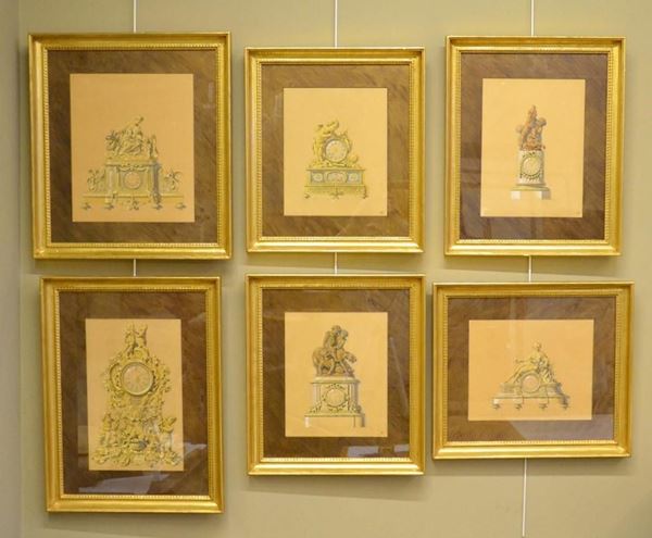Scuola francese, sec. XIX  - Asta GIOIELLI, ARREDI D'ANTIQUARIATO, E DIPINTI DAL XVI AL XX SECOLO - Poggio Bracciolini Casa d'Aste