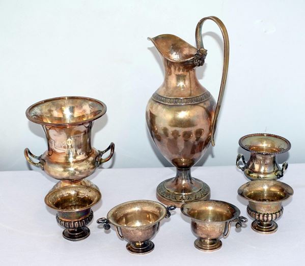 VERSATOIO, FIRENZE , SEC. XIX , BOTTEGA                                     - Asta GIOIELLI, ARGENTI, DIPINTI E OGGETTI D'ARTE ANTICA E CONTEMPORANEA - Poggio Bracciolini Casa d'Aste