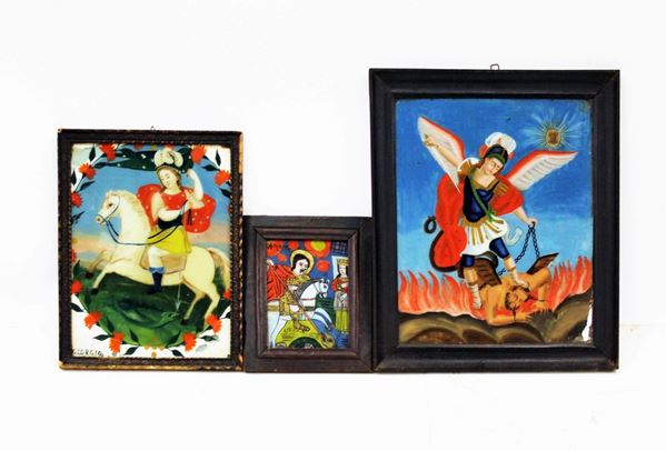 Scuola europea, sec. XIX  - Asta GIOIELLI, ARGENTI, DIPINTI E OGGETTI D'ARTE ANTICA E CONTEMPORANEA - Poggio Bracciolini Casa d'Aste