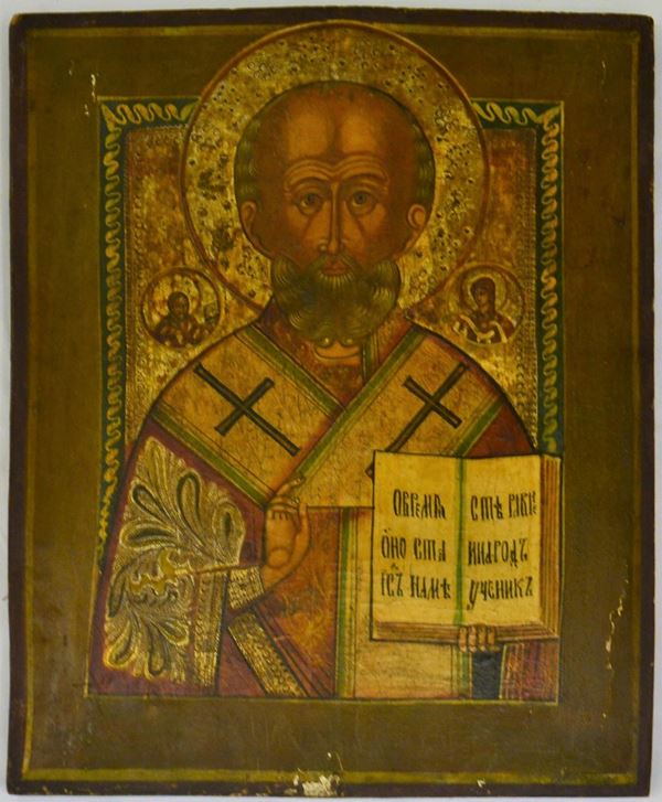 Scuola Russa, sec. XIX  - Asta GIOIELLI, ARGENTI, DIPINTI E OGGETTI D'ARTE ANTICA E CONTEMPORANEA - Poggio Bracciolini Casa d'Aste