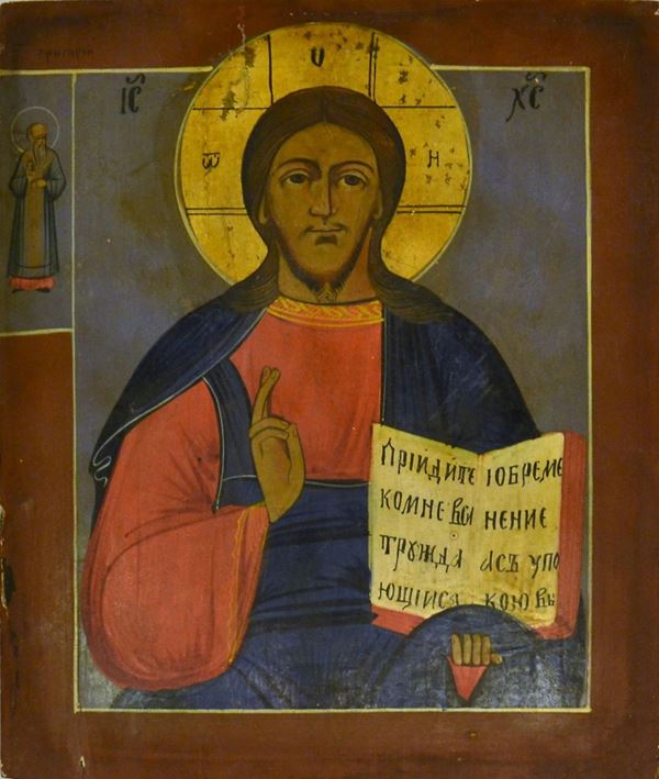Scuola Russa, sec. XIX  - Asta GIOIELLI, ARGENTI, DIPINTI E OGGETTI D'ARTE ANTICA E CONTEMPORANEA - Poggio Bracciolini Casa d'Aste