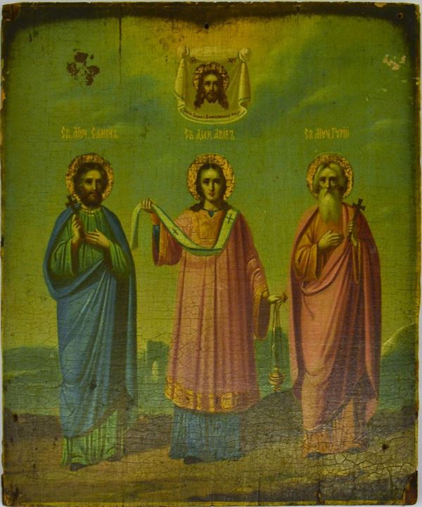 Scuola Russa, sec. XIX  - Asta GIOIELLI, ARGENTI, DIPINTI E OGGETTI D'ARTE ANTICA E CONTEMPORANEA - Poggio Bracciolini Casa d'Aste