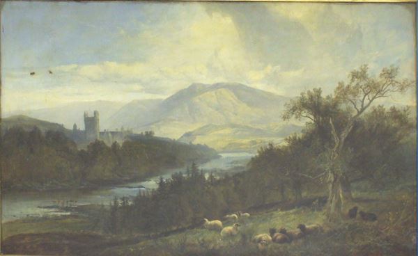Scuola inglese, fine sec. XIX  - Asta GIOIELLI, ARGENTI, DIPINTI E OGGETTI D'ARTE ANTICA E CONTEMPORANEA - Poggio Bracciolini Casa d'Aste