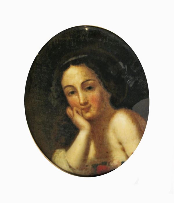 Scuola italiana, sec. XIX  - Asta GIOIELLI, ARGENTI, DIPINTI E OGGETTI D'ARTE ANTICA E CONTEMPORANEA - Poggio Bracciolini Casa d'Aste