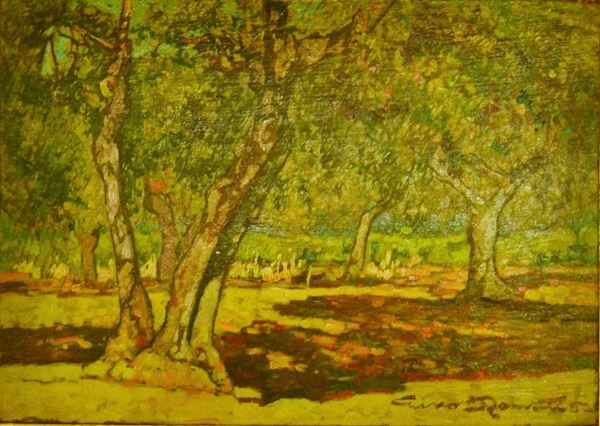 Gino Romiti  - Asta GIOIELLI, ARGENTI, DIPINTI E OGGETTI D'ARTE ANTICA E CONTEMPORANEA - Poggio Bracciolini Casa d'Aste