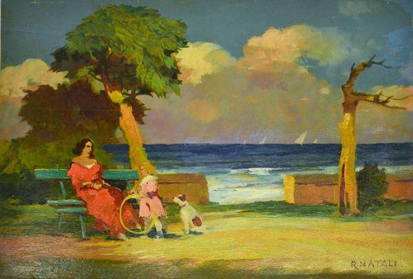 Renato Natali  - Asta GIOIELLI, ARGENTI, DIPINTI E OGGETTI D'ARTE ANTICA E CONTEMPORANEA - Poggio Bracciolini Casa d'Aste