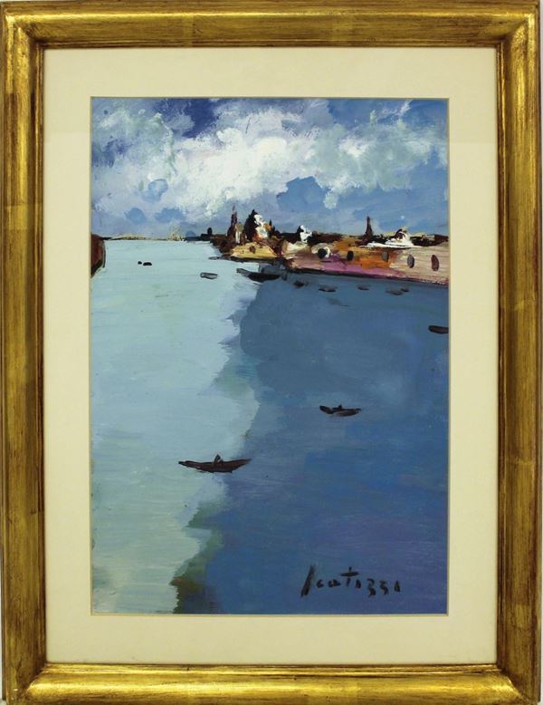 Sergio Scatizzi  - Asta GIOIELLI, ARGENTI, DIPINTI E OGGETTI D'ARTE ANTICA E CONTEMPORANEA - Poggio Bracciolini Casa d'Aste