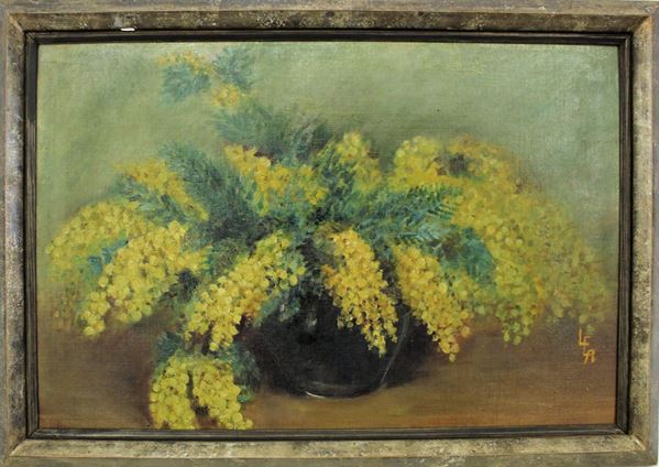 Scuola italiana, sec.XX  - Asta GIOIELLI, ARGENTI, DIPINTI E OGGETTI D'ARTE ANTICA E CONTEMPORANEA - Poggio Bracciolini Casa d'Aste