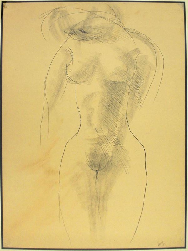 Giuliano Vangi  - Asta GIOIELLI, ARGENTI, DIPINTI E OGGETTI D'ARTE ANTICA E CONTEMPORANEA - Poggio Bracciolini Casa d'Aste