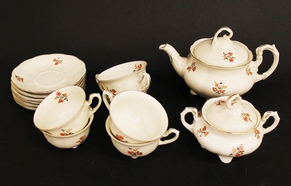 Servito da te, Germania, sec. XX,                     - Asta ASTA A TEMPO - ANTIQUARIATO E COLLEZIONISMO - Poggio Bracciolini Casa d'Aste